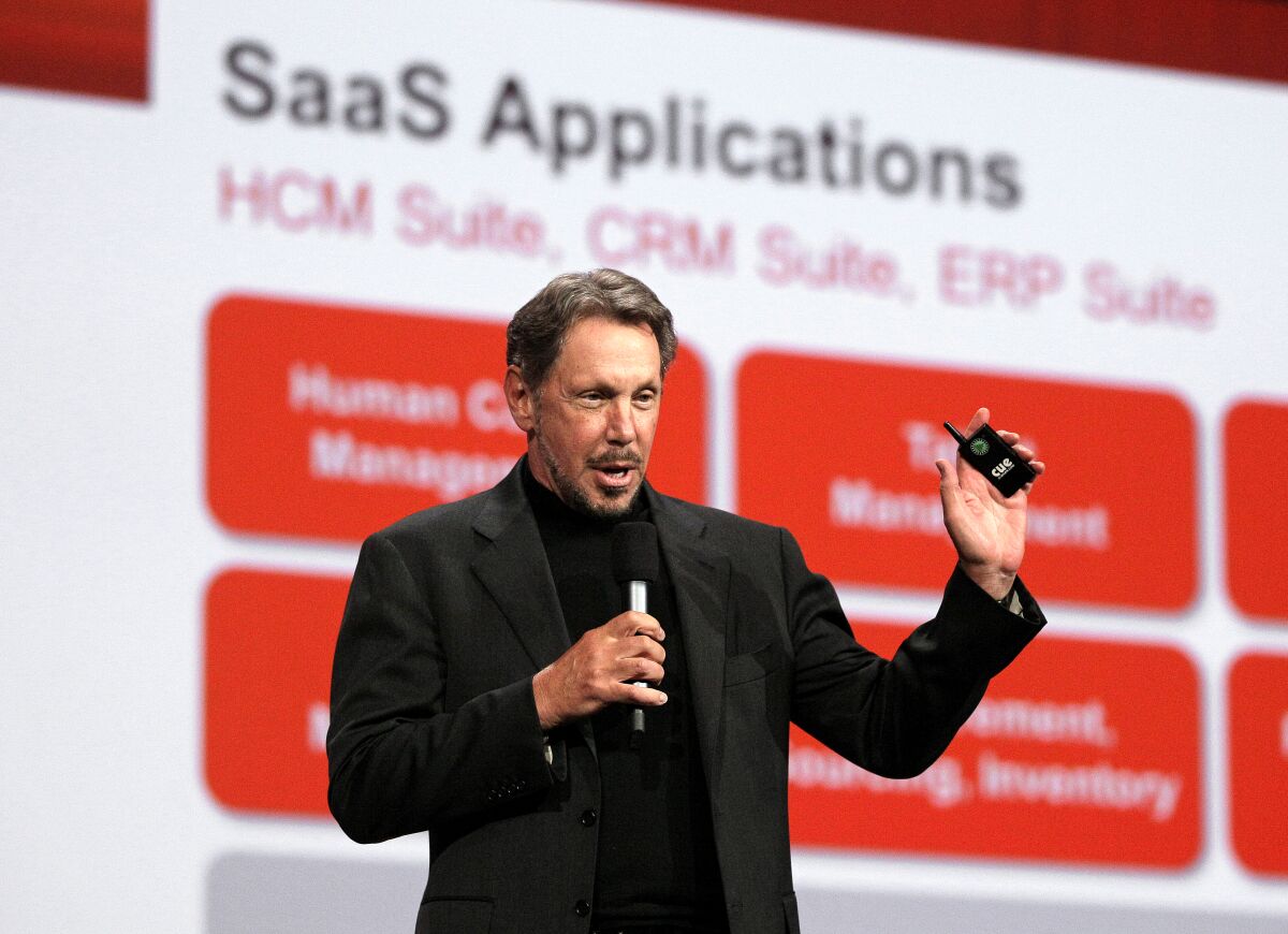 Oracle's Larry Ellison in 2012