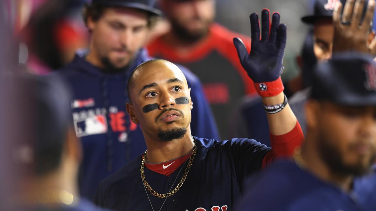 Why Mookie Betts trade to Dodgers still stings for Red Sox fans - Los  Angeles Times