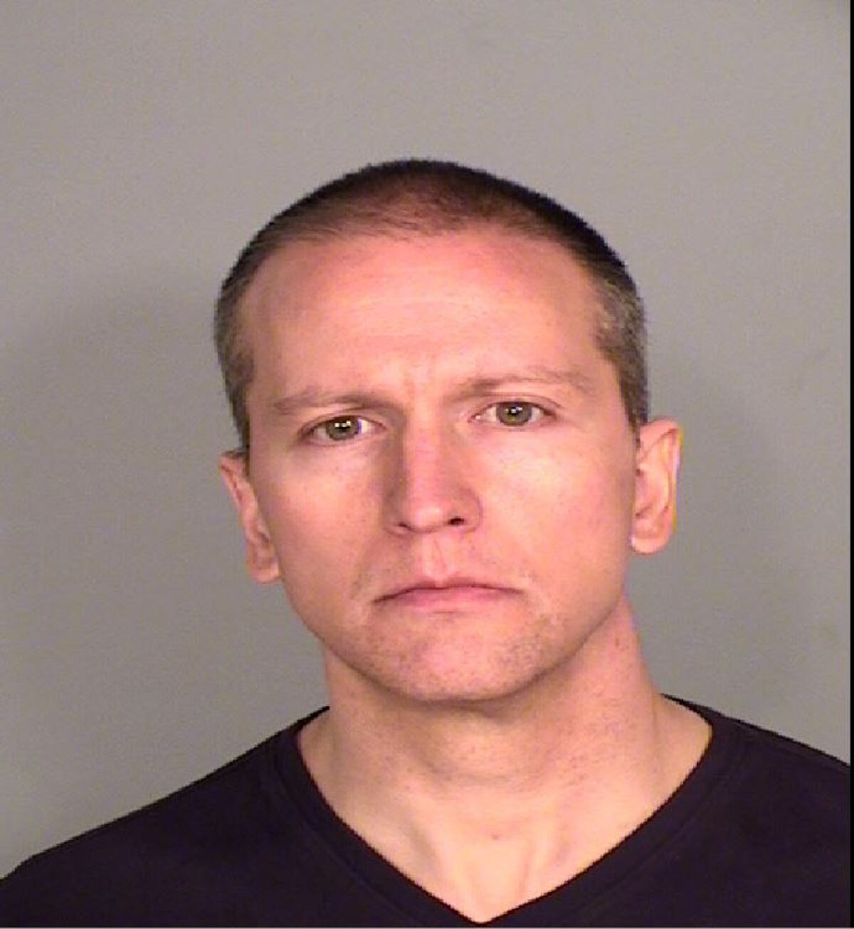 The booking photo of Minneapolis Police Officer Derek Chauvin