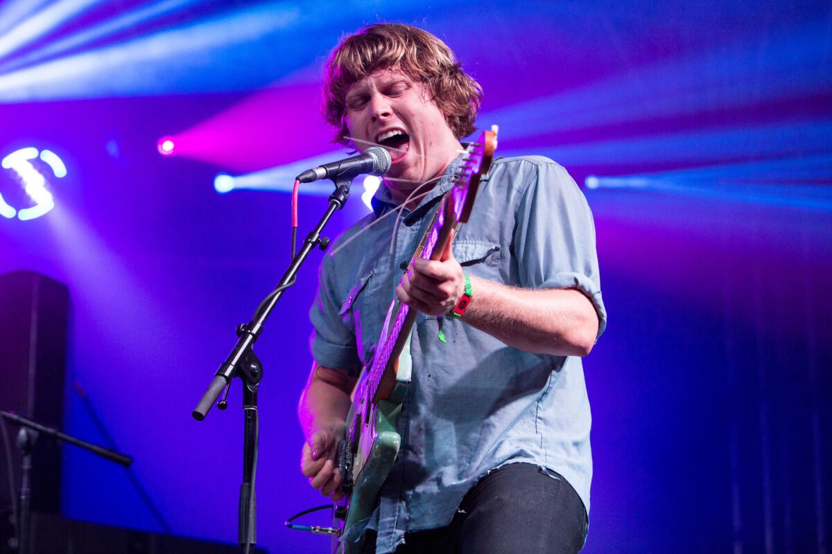L.A.-based rocker Ty Segall, seen performing during the Bonnaroo festival in Tennessee in June, is on the FYF Fest lineup.