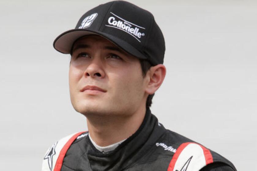 Kyle Larson reportedly will move up from NASCAR's Nationwide Series to its premier Sprint Cup Series with Earnhardt Ganassi Racing next year.