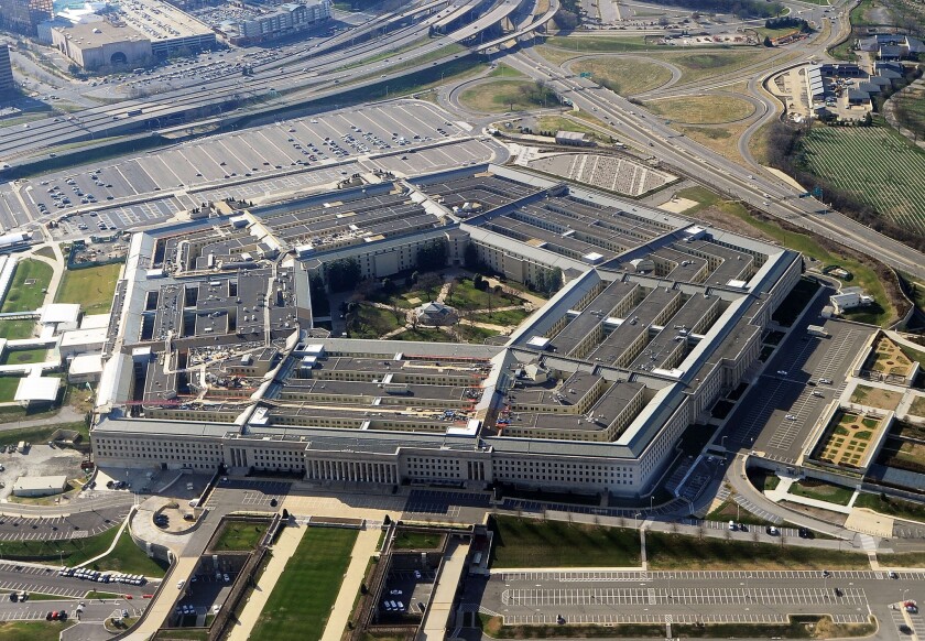 The Pentagon in Washington on Dec. 26, 2011.