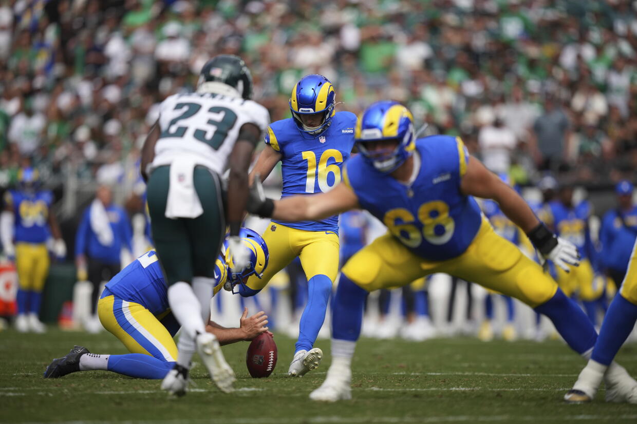 La Rams Lose Again Rams lose to Eagles on blocked field-goal attempt as time expires - Los ...