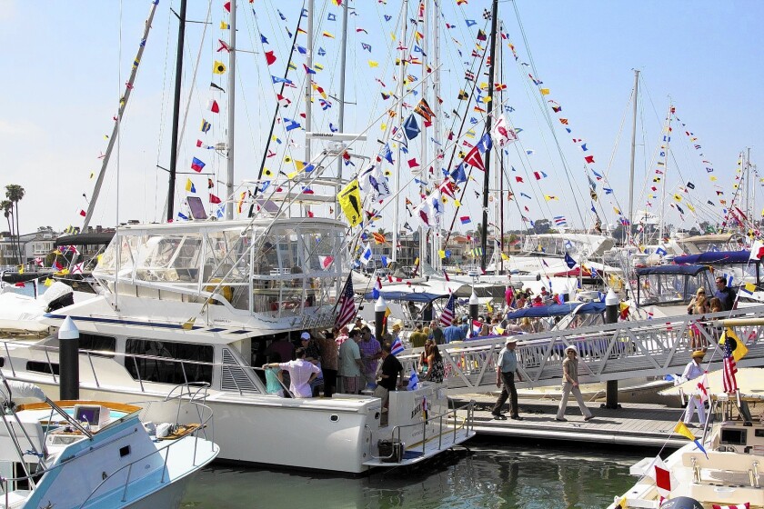 Newport Yacht Clubs Prepare For Opening Day Los Angeles Times