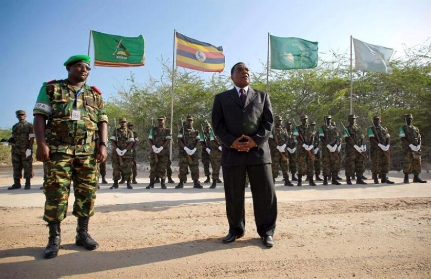 El Consejo de Seguridad de la ONU acordó hoy aplazar por unos meses la reducción de unos mil efectivos prevista en la operación de paz que la Unión Africana (UA) tiene desplegada en Somalia. EFE/ARCHIVO