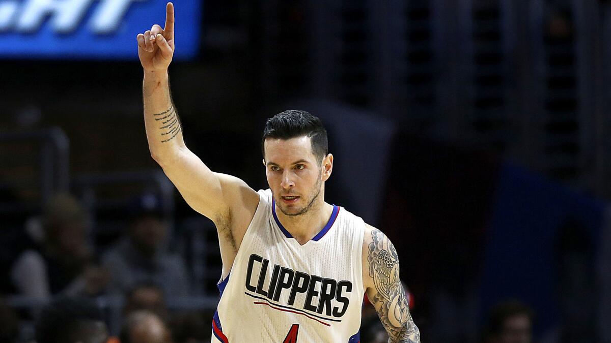 Guard J.J. Redick had to sit out of the second night of back-to-back preseason games because the team was worried about his workload during camp.