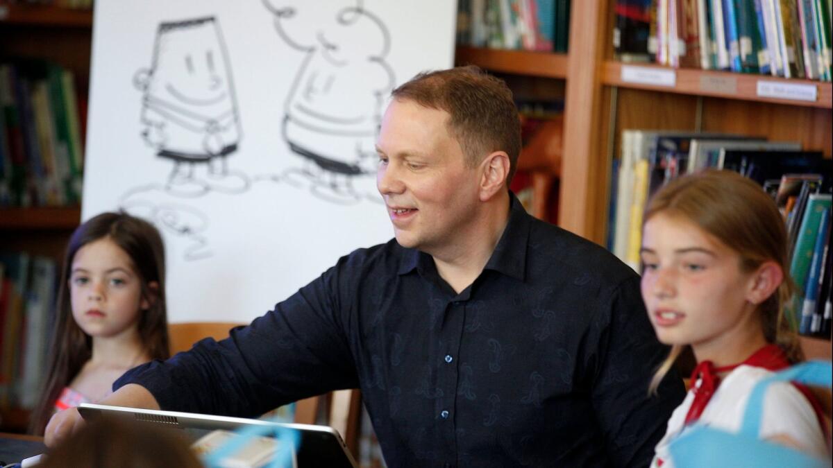 Captain Underpants and Dog Man creator Dav Pilkey is going on tour