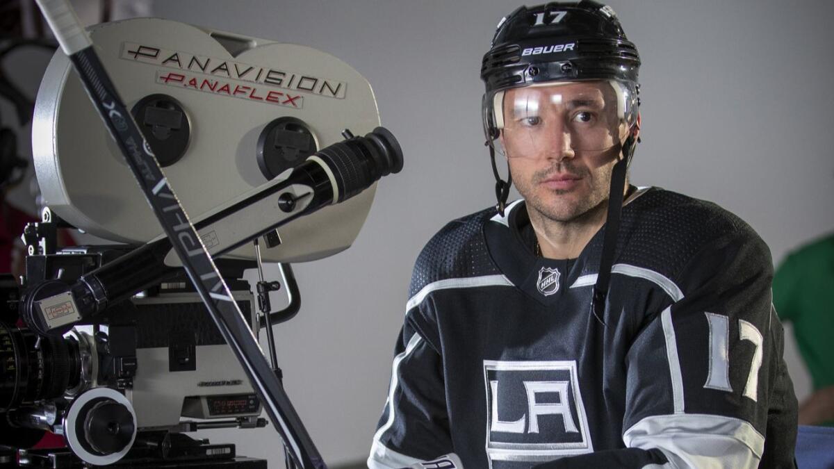 Ilya Kovalchuk, who is returning to the NHL after a five-year absence, says he likes making a Kings promotional video because of its comedic slant.