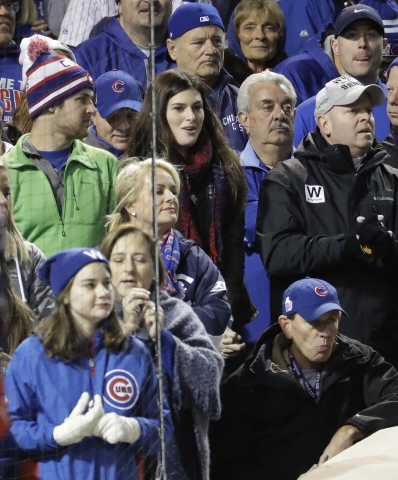 Celebrities at Cubs games - Los Angeles Times