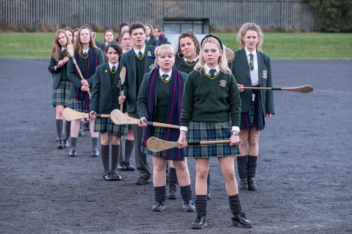 The cast of "Derry Girls."
