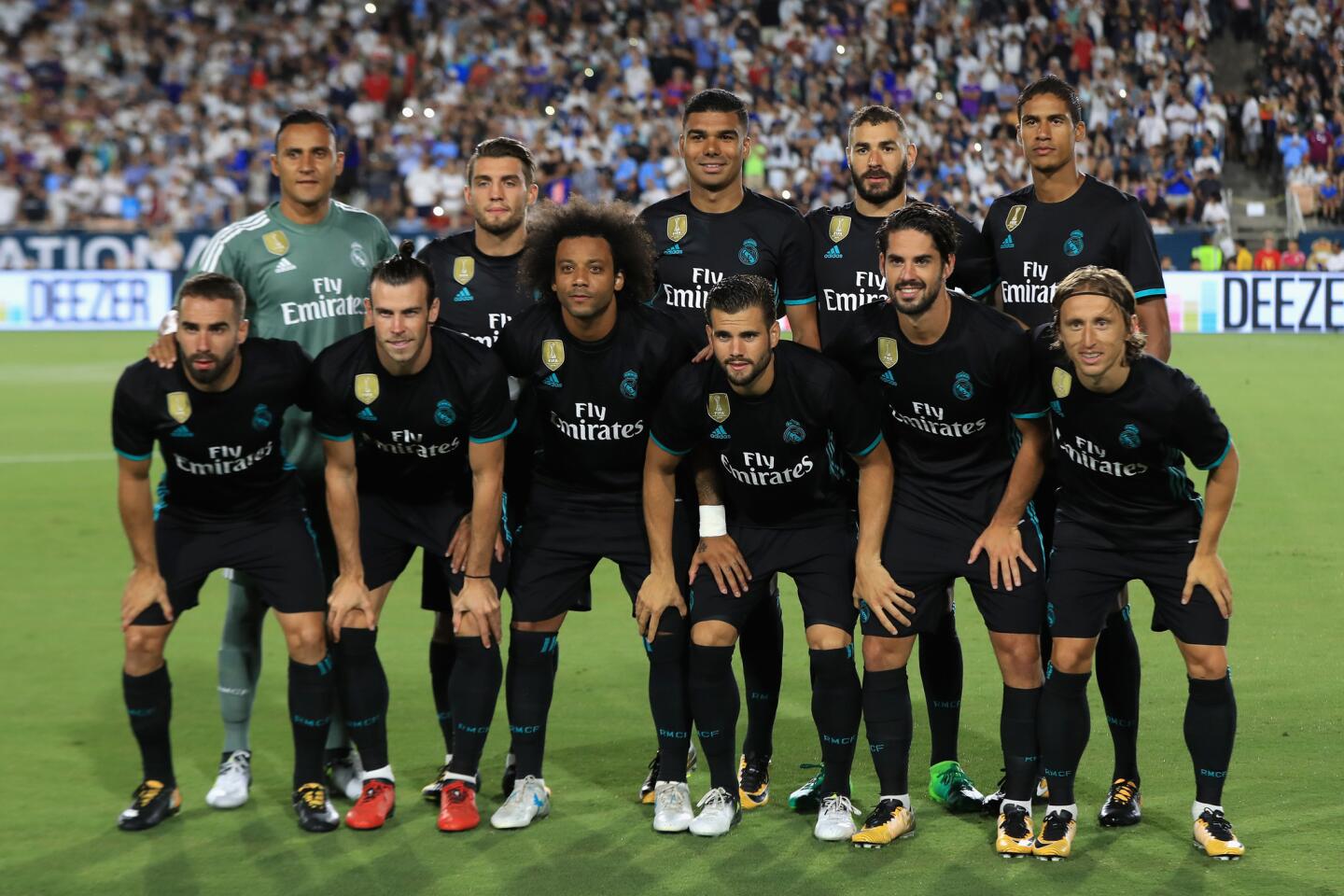 Estatísticas de Real Madrid x City