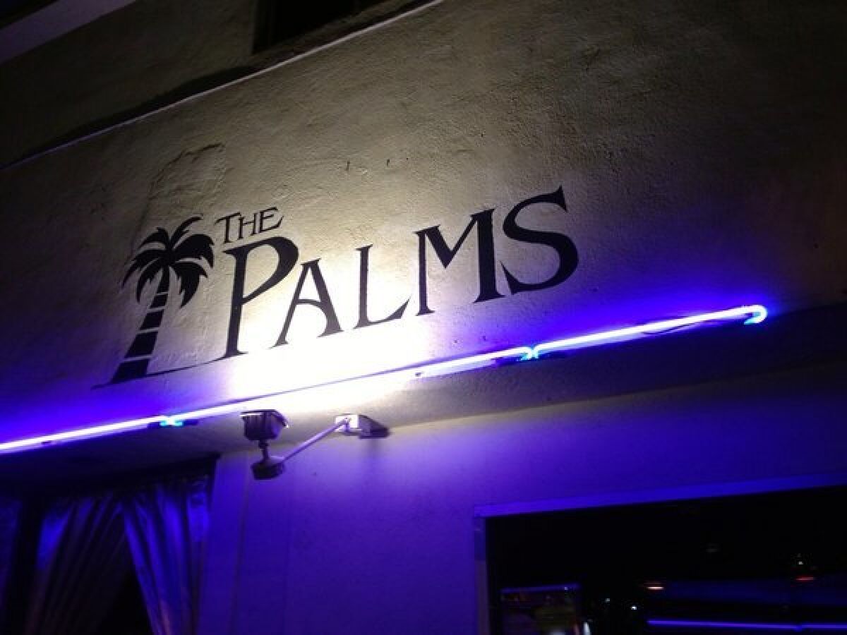 The Palms bar in West Hollywood