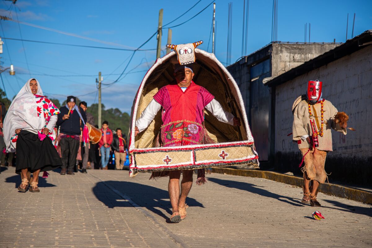 Indígenas tzotziles danzan por el Día de Reyes en el sur de México - San  Diego Union-Tribune en Español