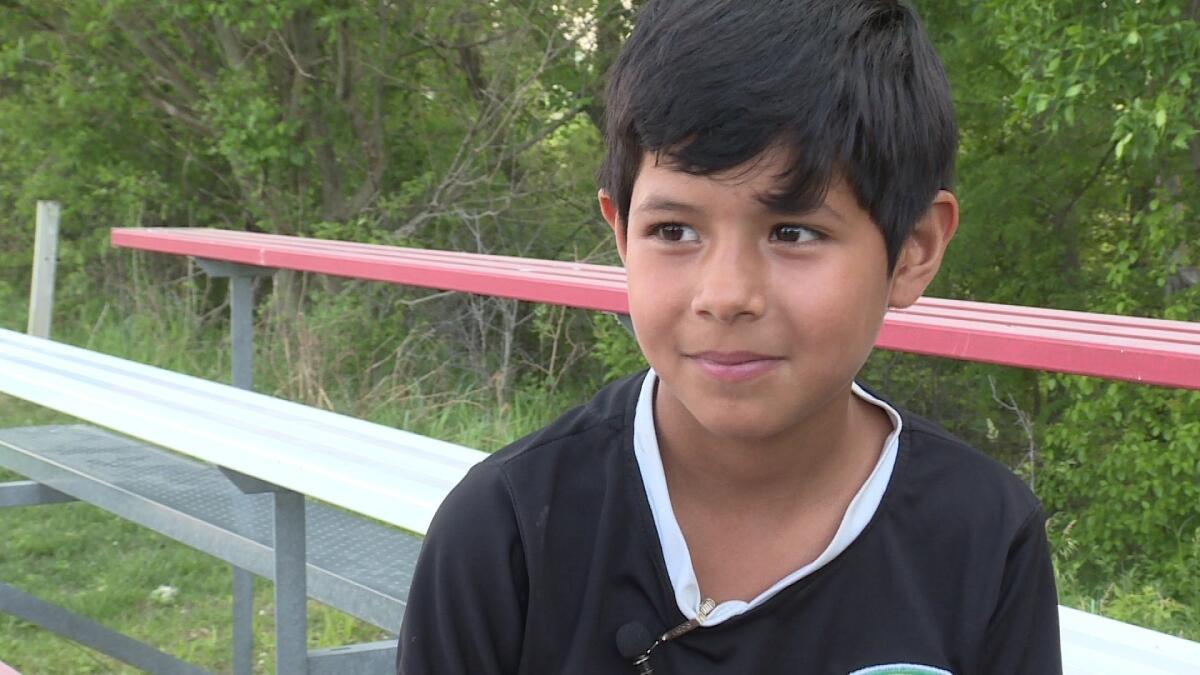 Mili Hernandez, 8, says her team was disqualified from a youth soccer tournament because she looks like a boy. The tournament director says that's not true.