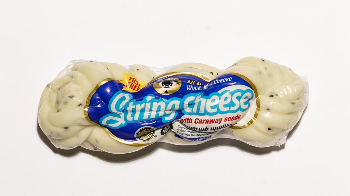 Nancy Silverton likes to buy Karoun Armenian string cheese from the grocery store.