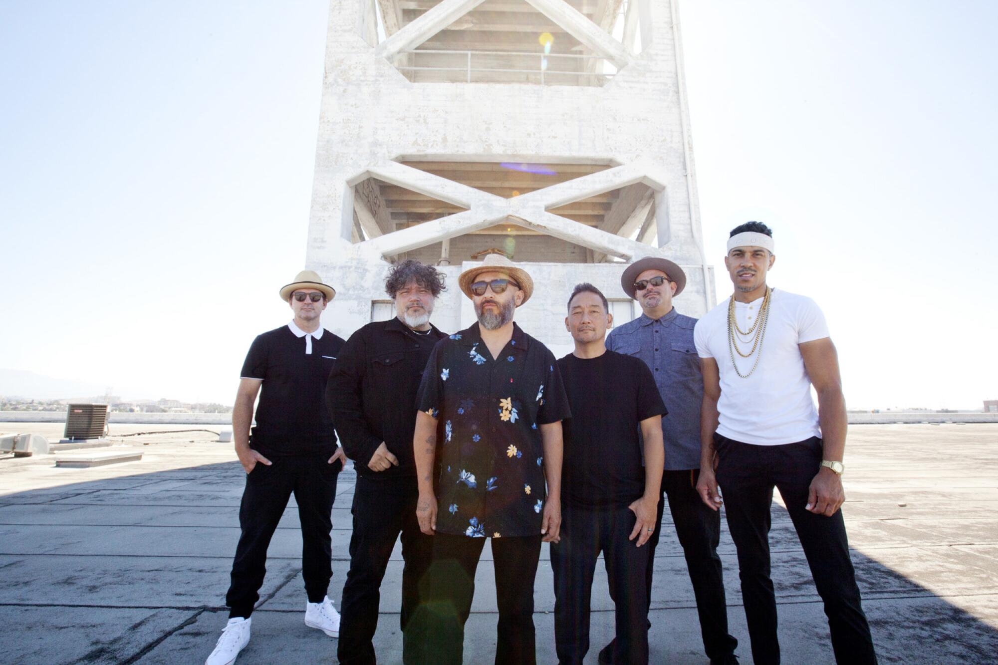 L.A. band Ozomatli will kick off the Grand Performances concert series on June 14.