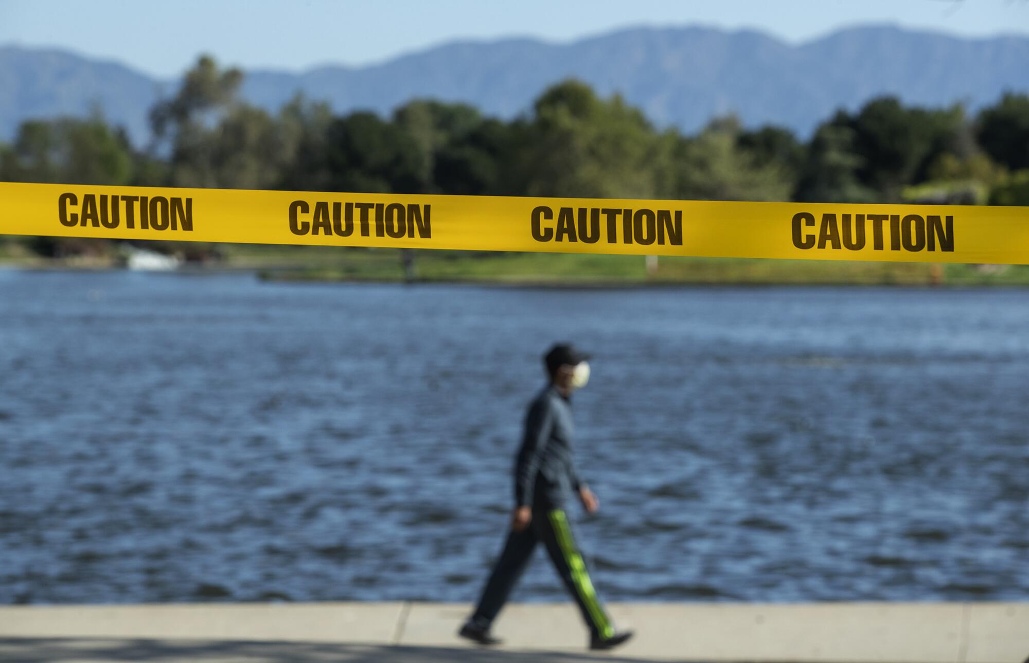 Lake Balboa Park in Encino