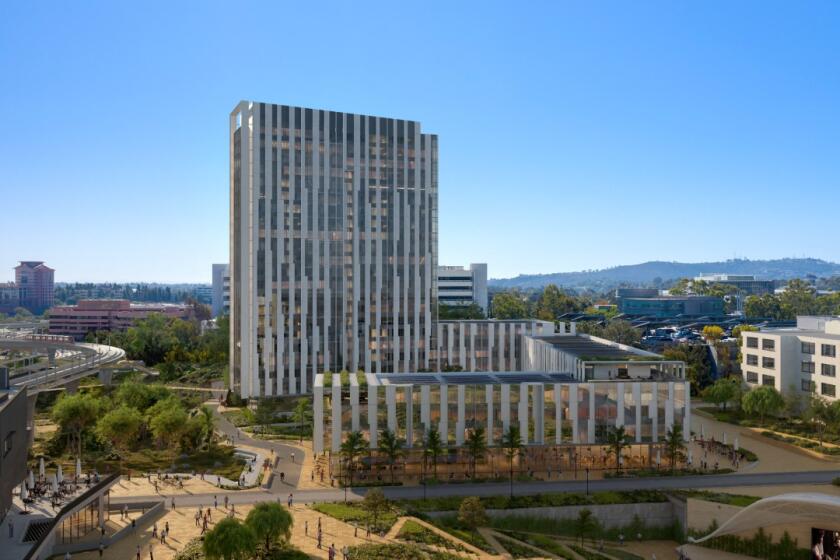 UCSD's Pepper Canyon West will house 1,310 students.