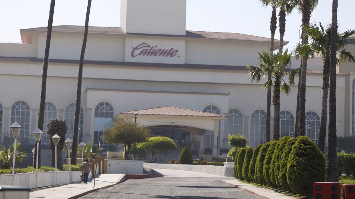 Caliente operates multiple gambling facilities in Mexico, including this main one in Tijuana.