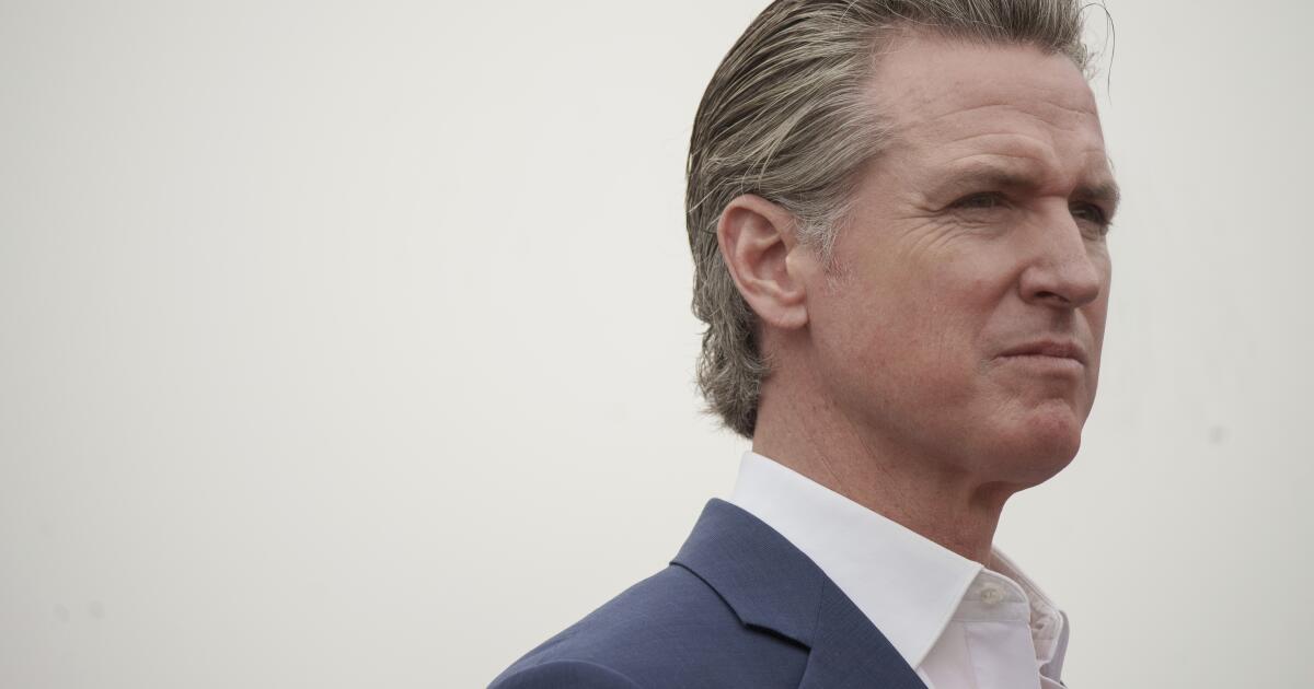 Newsom says White House blocked him from speaking at global forum