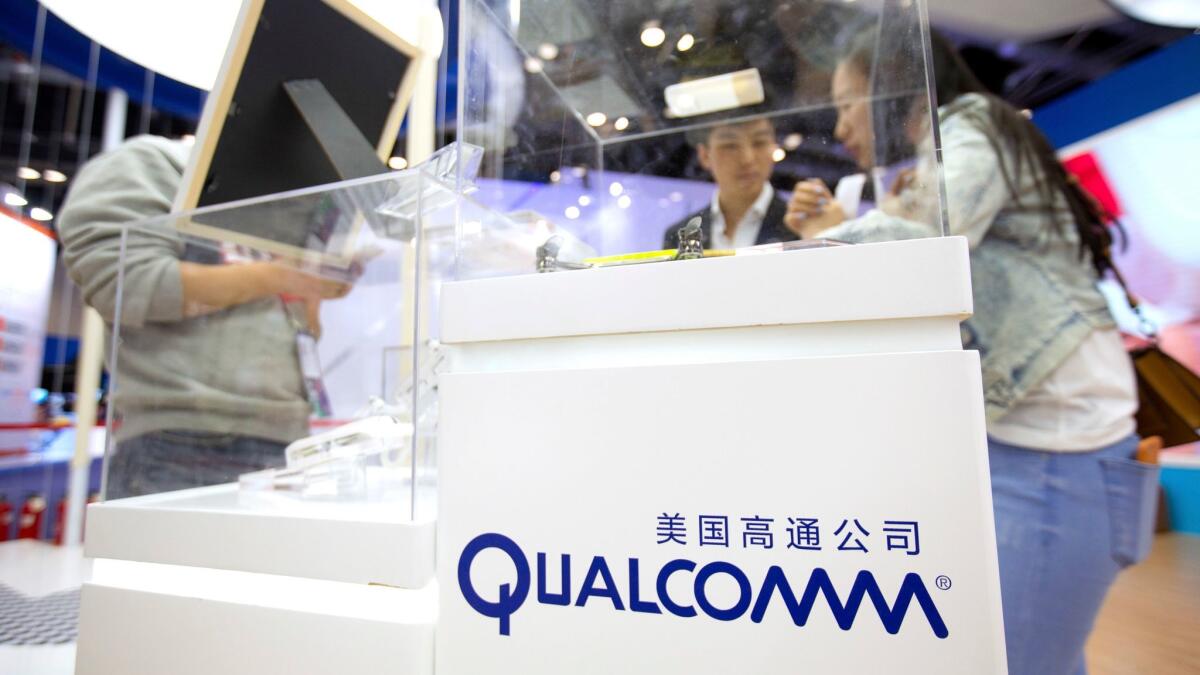 Qualcomm has been fined by European regulators for entering an exclusive supply agreement with Apple from 2011 to 2016.