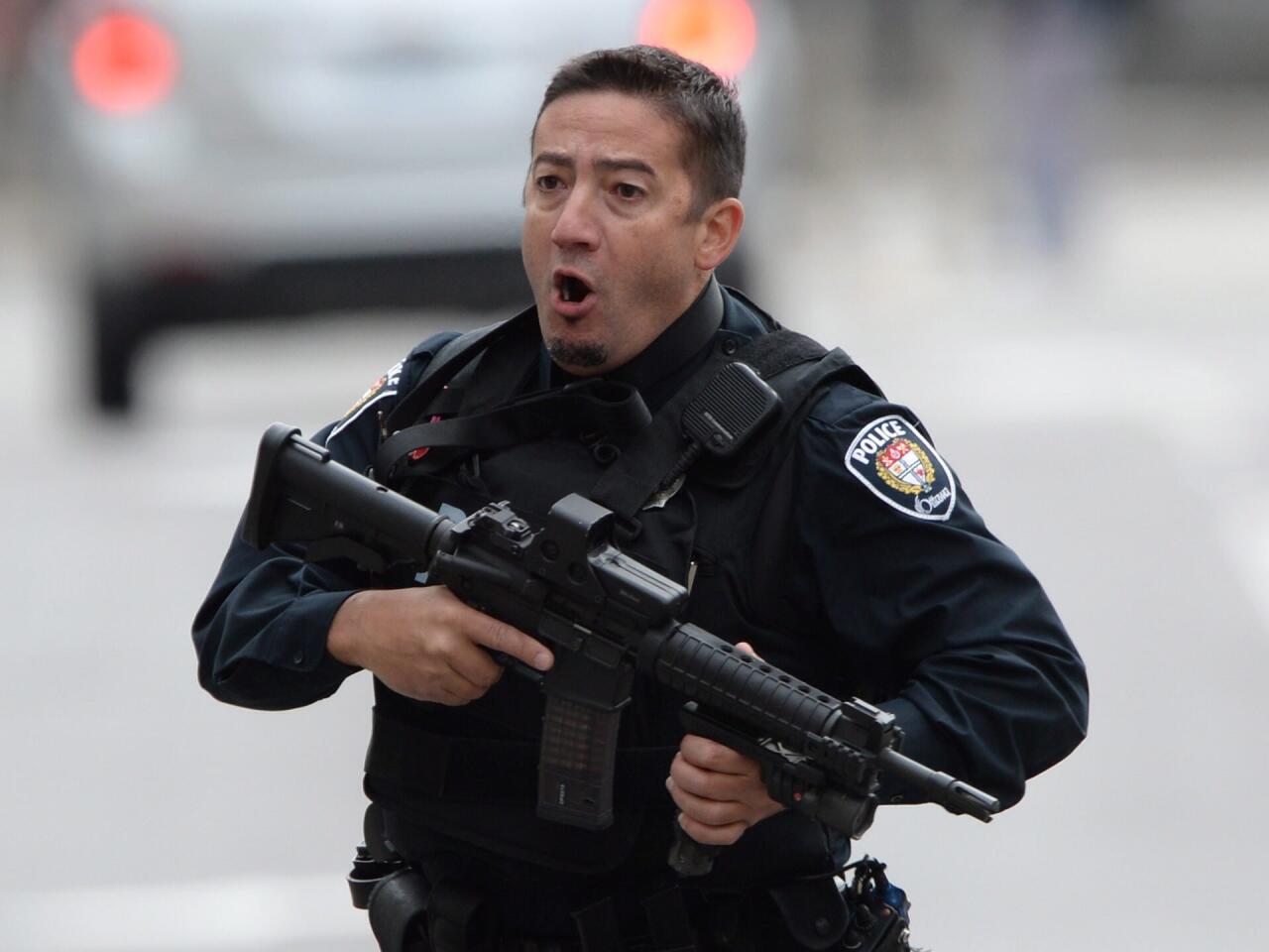 Shooting near Canadian parliament