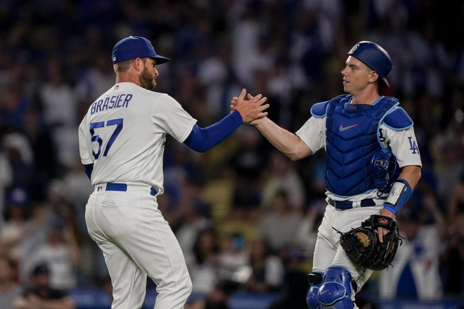 Dodgers reliever Ryan Brasier's motto: I just kept going - Los
