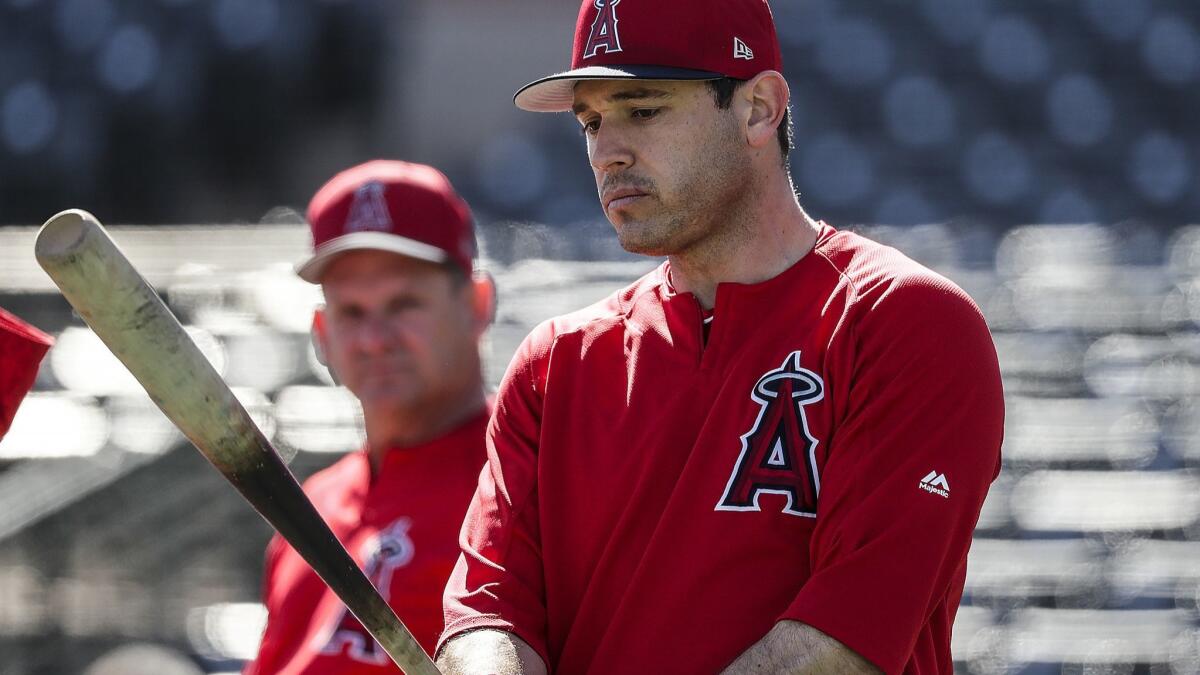 Ian Kinsler, the Angels' new second baseman, is part of a revamped lineup. Manager Mike Scioscia said he's confident the offense will be more productive this season.