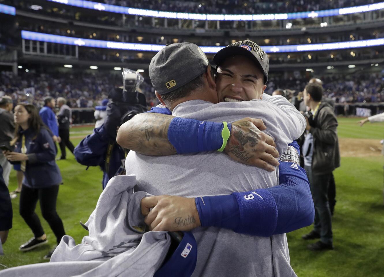 Cubs win the World Series