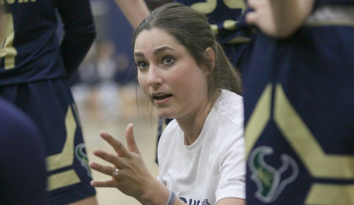 Second-year Head Coach Caitlin Hoffmann guided LCC to the Avocado West League title.