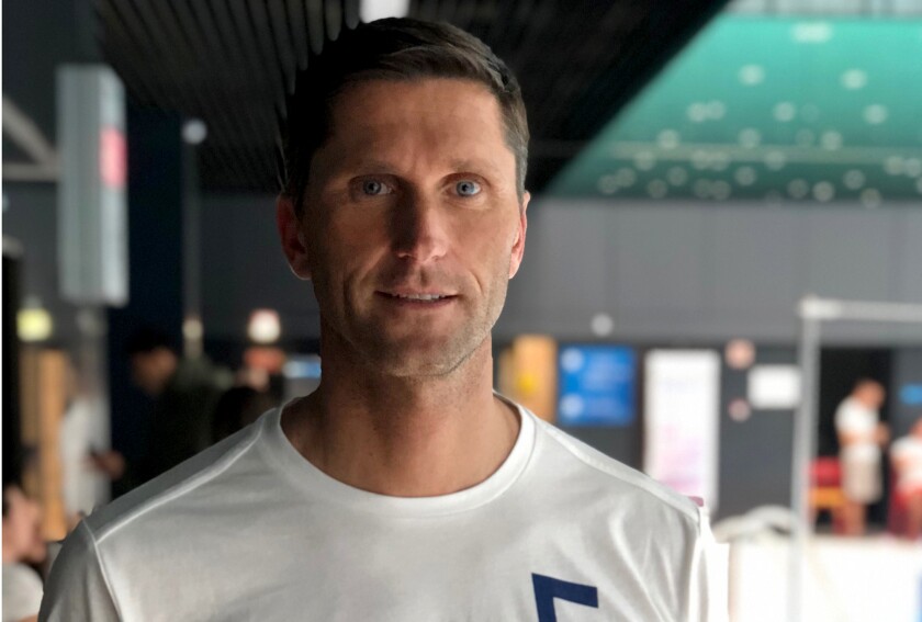 Lenny Krayzelburg is the general manager of the Los Angeles Current pro swimming team.