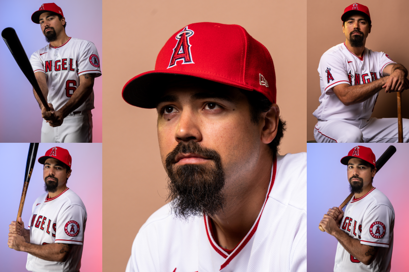 Angels third baseman Anthony Rendon ahead of the 2020 MLB season.