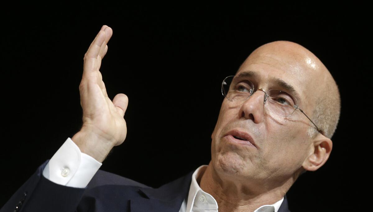 Jeffrey Katzenberg at the Cannes Lions International Advertising Festival in Cannes, France, on June 18.