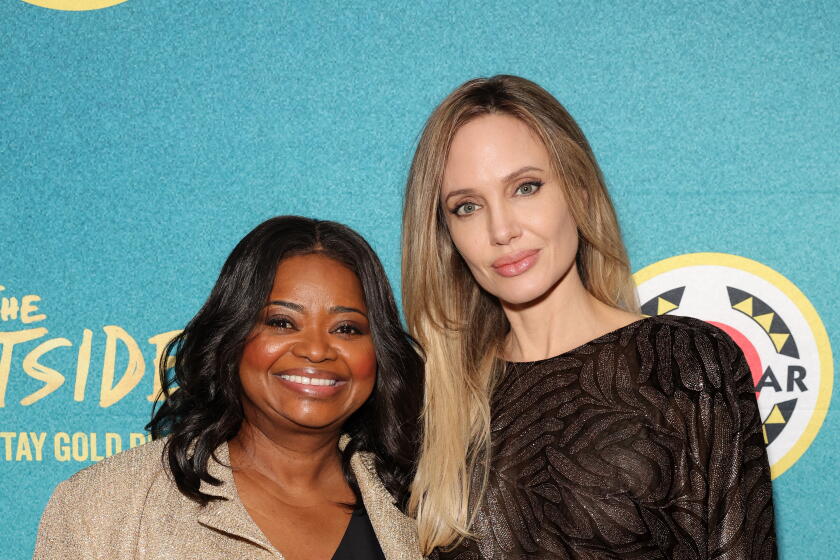 Octavia Spencer and Angelina Jolie