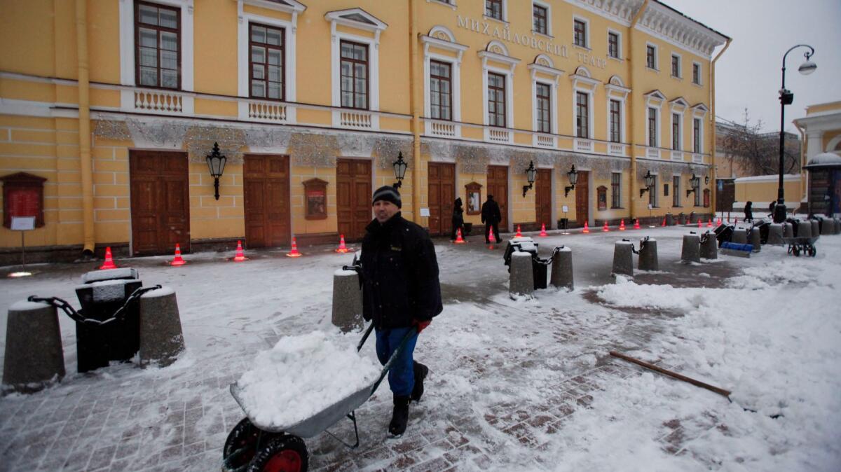 St. Petersburg in winter, 2011.