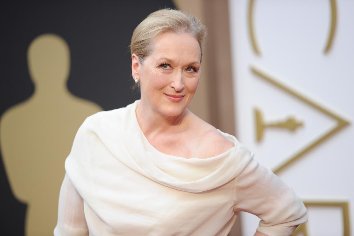 Meryl Streep, shown here at the 86th Academy Awards, is set to play the lead role in the rock 'n' roll dramedy "Ricki and the Flash."