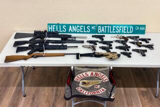 Six members of the Hells Angel's were arrested on suspicion of kidnapping, first degree robbery, making criminal threats and other charges as part of a joint operation with the Bureau of Alcohol, Tobacco, Firearms and Explosives, Kern County Sheriff's Department, and the California Highway Patrol.