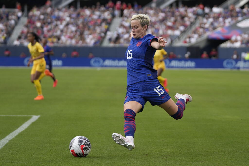 Megan Rapi Megan Rapinoe goes out a winner in her final USWNT match - Los Angeles ...