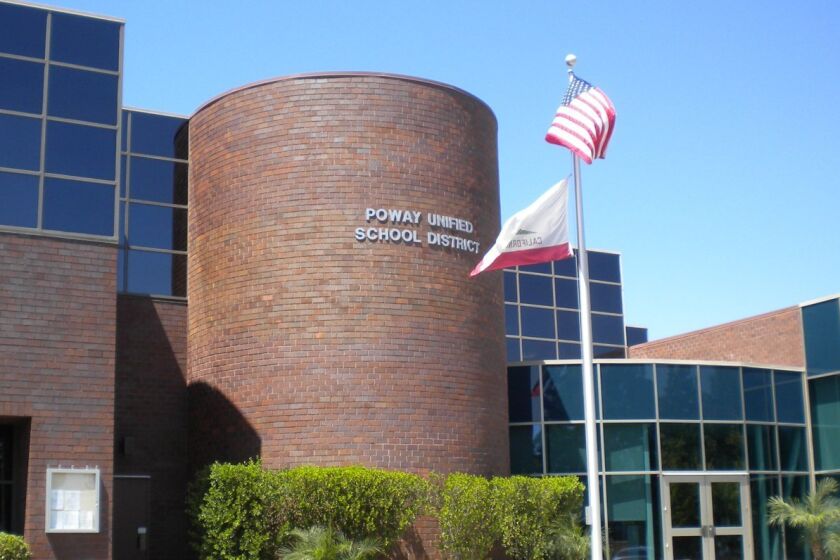 Poway Unified School District headquarters in Carmel Mountain Ranch.