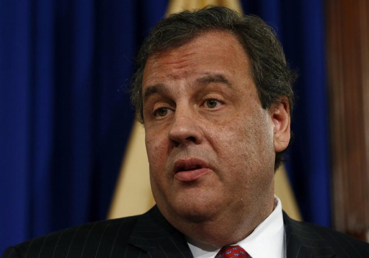 Will the real Gov. Chris Christie please stand up: The "humiliated" version at today's press conference.