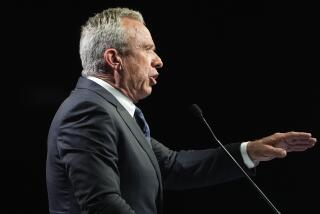 FILE - Independent presidential candidate Robert F. Kennedy Jr. speaks during a campaign event, in West Hollywood, Calif., June 27, 2024. On social media Sunday, Aug. 4, Kennedy described how he once retrieved a bear killed by a motorist and left it in New York's Central Park with a bicycle on top. (AP Photo/Damian Dovarganes, File)