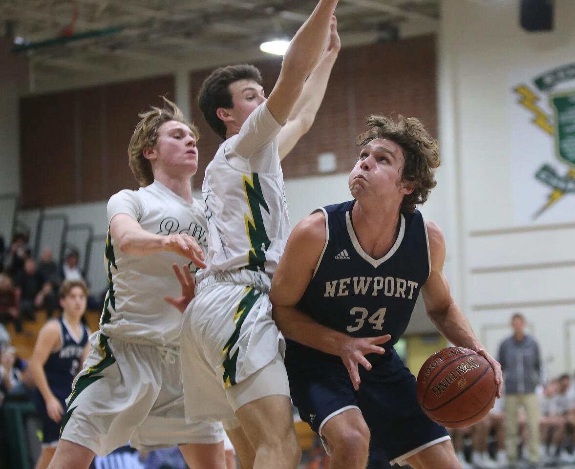 Photo Gallery: Newport Harbor vs. Edison in boys’ basketball