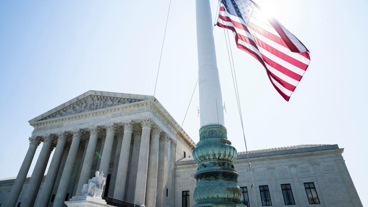 The U.S. Supreme Court in Washington.