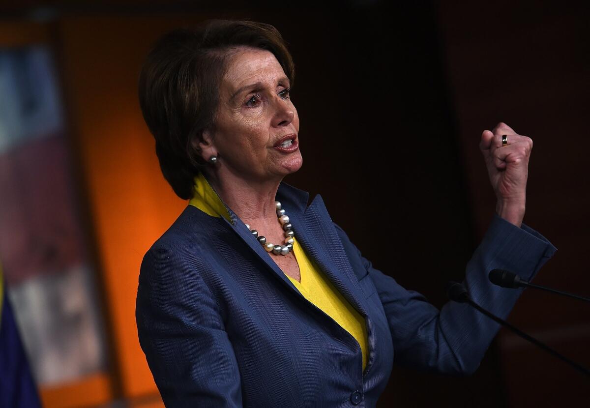 House Minority Leader Nancy Pelosi (D-San Francisco) said she plans to broaden her leadership team ahead as part of an ambitious strategy to put the party in a stronger position to regain seats in coming elections.