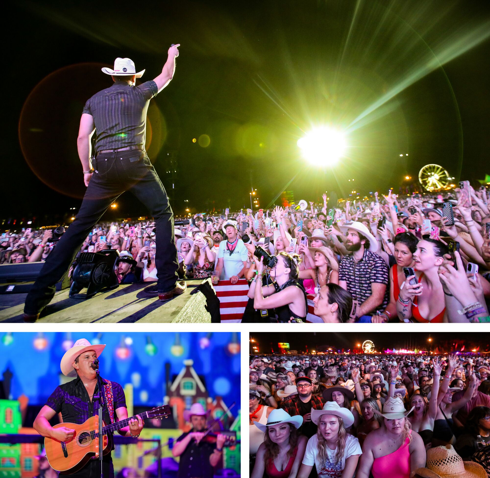 Jon Pardi performs on the Mane Stage on the first day of Stagecoach 2023.