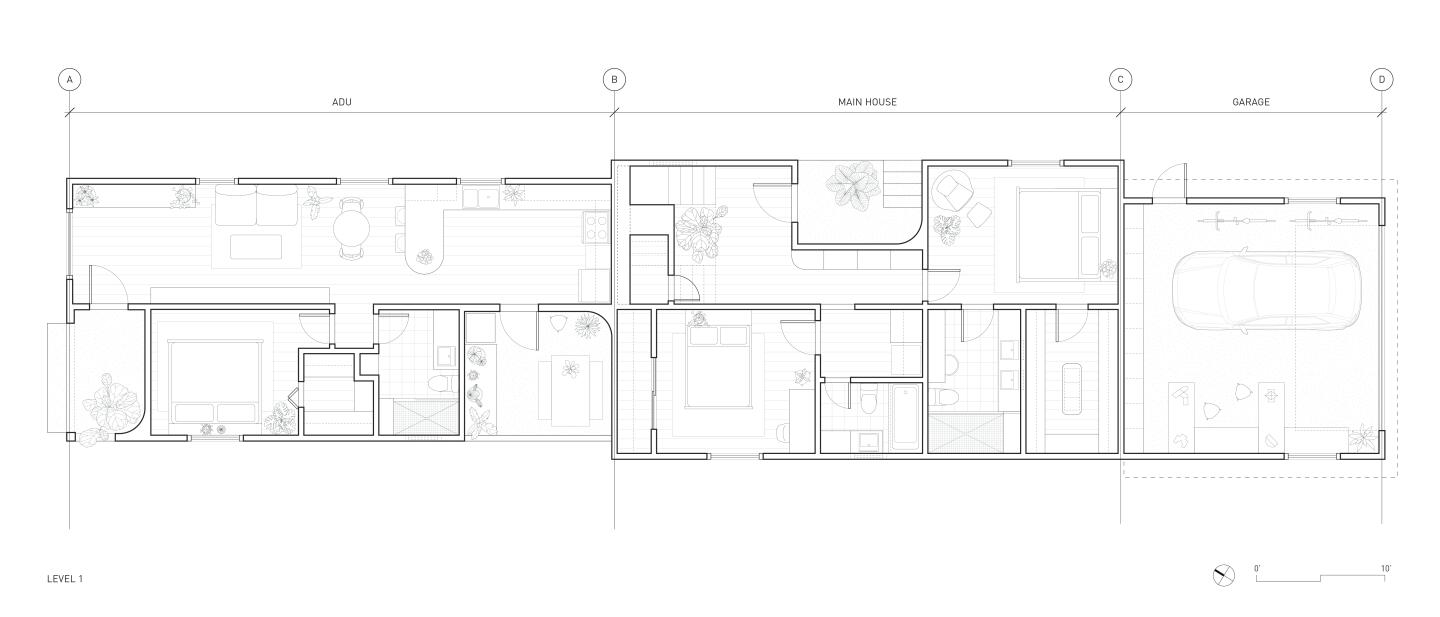 Shin Shin Architecture plans for Mouse House Level 1