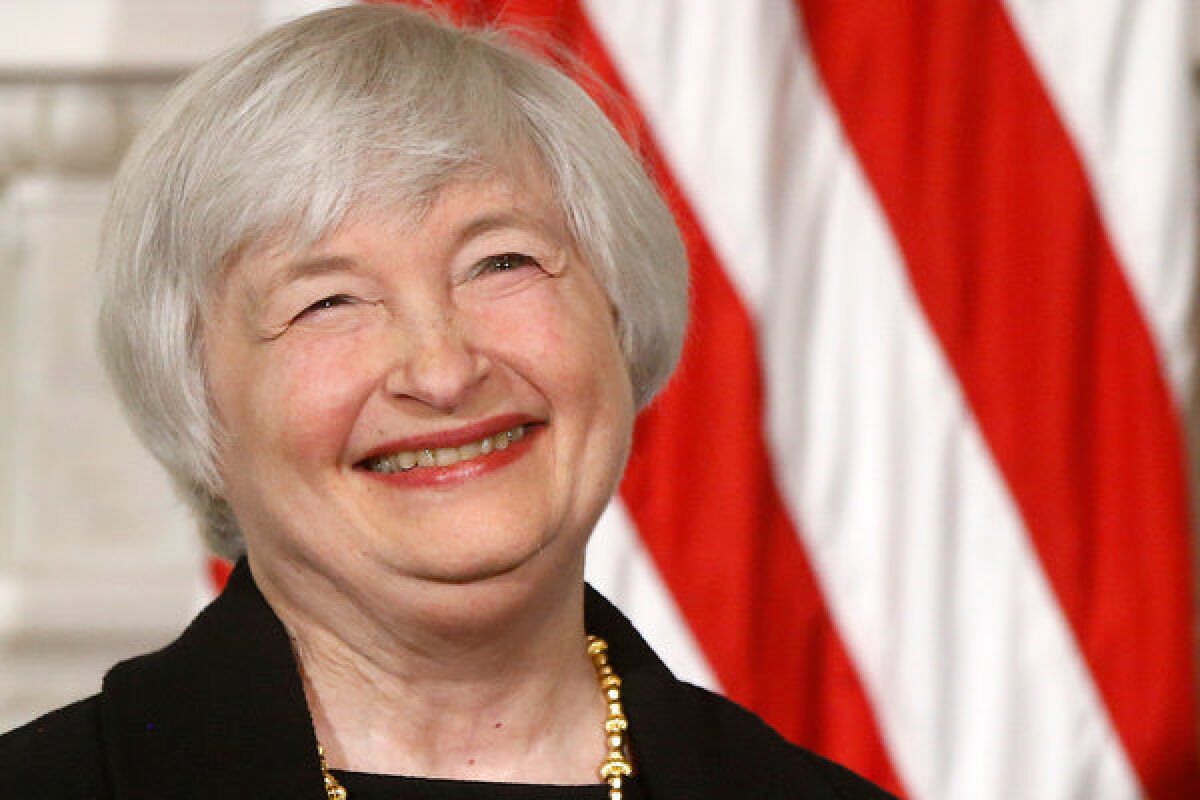 Janet Yellen, President Obama's nominee to be the next Federal Reserve chair, is a rarity: a powerful woman with gray hair.