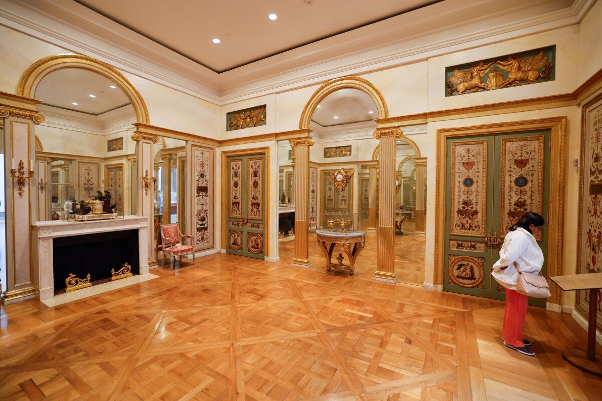 Claude-Nicolas Ledoux, “Paneled Room (sitting room),” around 1790–1795
