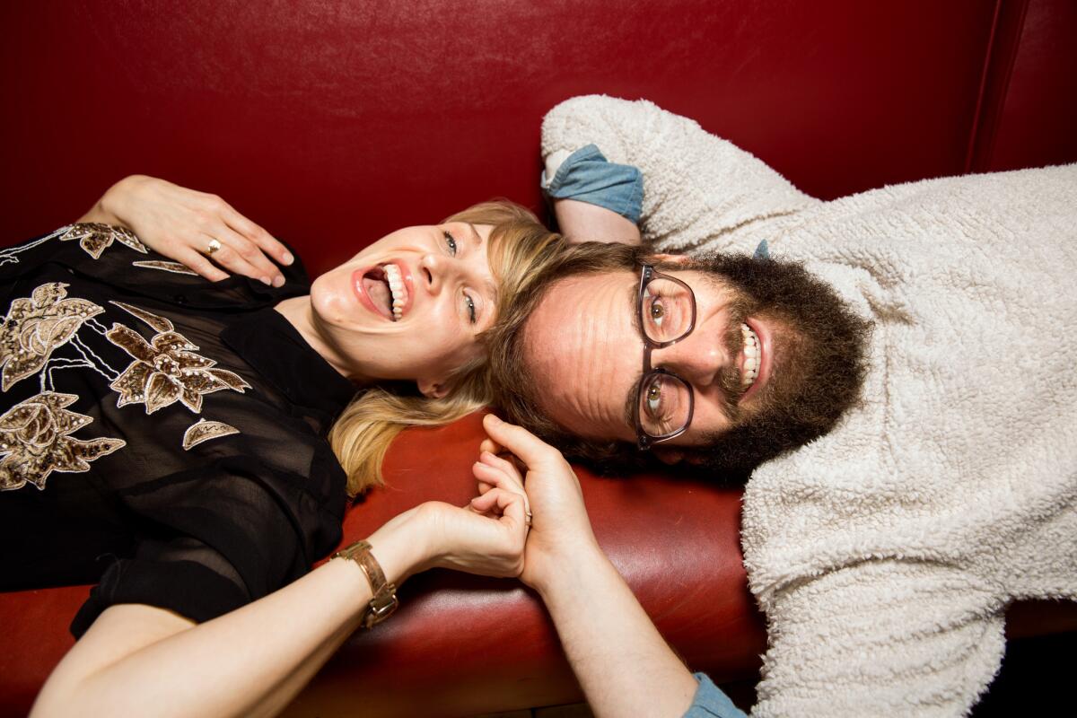 Katja Blichfeld and Ben Sinclair, co-creators of the Web series "High Maintenance." New episodes of the program hit Vimeo this week.