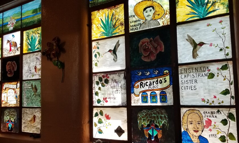 Arturo Guevara’s paintings in Ricardo’s Place